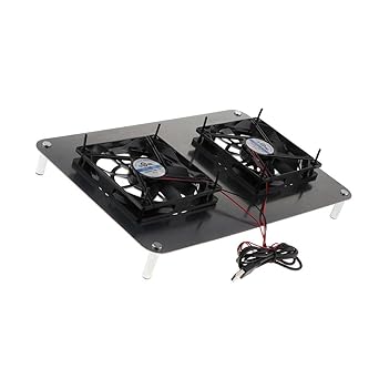 Lyla 120Mm Usb Router Cooler For Netgear R8500/R6220/R6900/R7000 Silvery Grey