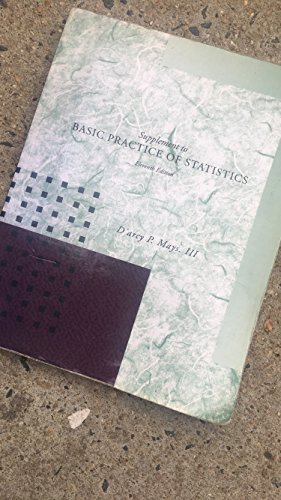 Supplement to Basic Practice of Statistics 007804281X Book Cover