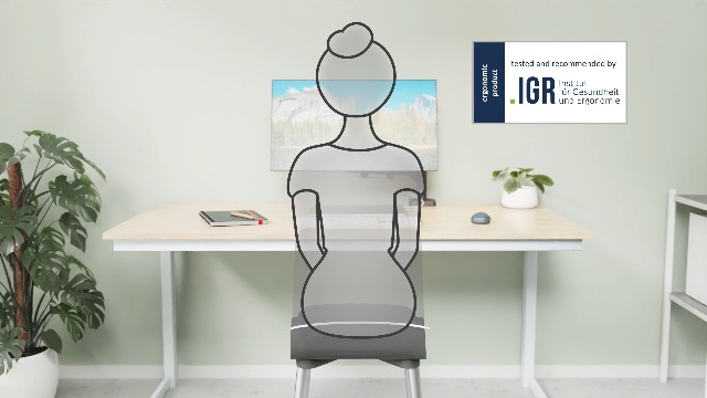 Leitz Ergo WOW Ergonomic Adjustable Computer Foot Rest, Two Height Settings, Black/White, 65030095