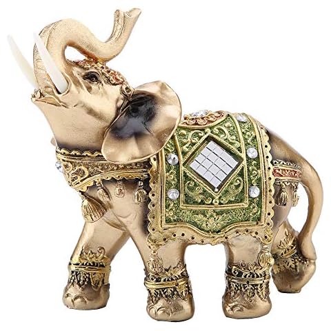 Weiyiroty Estatua de Elefante de Feng Shui Cover