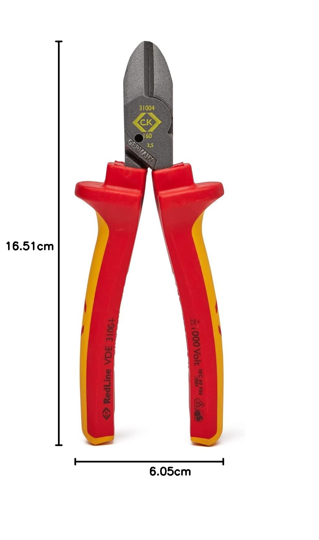 C.K 431004 RedLine VDE Kombicutter1 160 mm