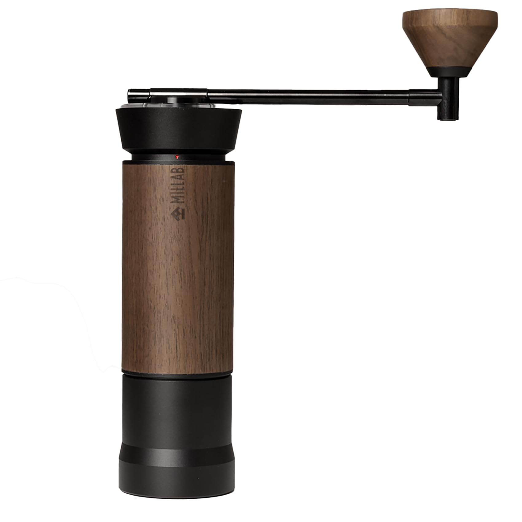 M01 Manual Coffee Grinder with External Adjustment and Stainless Steel Patented Burr, Han…