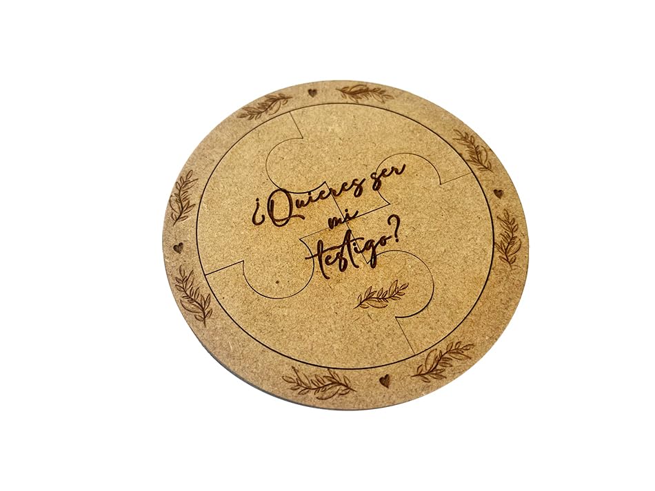 ¿Quieres ser mi testigo? Puzzle testigo regalo boda testigos