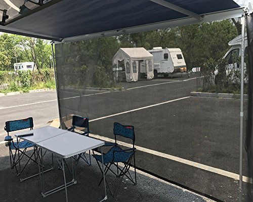 Image of RV Awning Mesh Sun Shade Screen for Motorhome Camper Trailer Sunshade