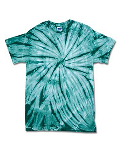 Gildan 67 Tie-Dye Adult Vat-Dyed Cyclone Tee Teal