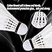 ZHENAN Goose Feather Badminton Shuttlecocks,12 Pack Feather Badminton Birdies-Hight Speed Training Birdie Ball for Indoor and Outdoor Sports,Highly Stable & Durable Shuttle Balls