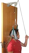 Cervical traction Neck Cervical Traction Device Unit Kit Home Over Door Neck Spinal Decompression Devices Orthopedic