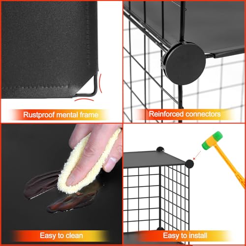 Hubson Wire Cube Storage Organizer thumb #2