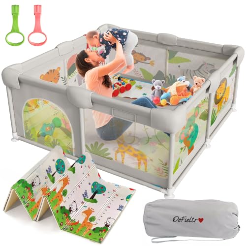 DeFieltro Parque Infantil Bebe de la SELVA 150x180 -...