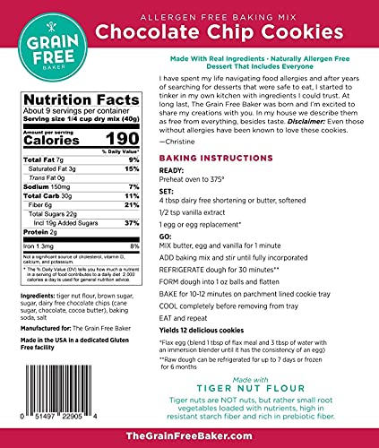 Chocolate Chip Cookie Baking Mix - Vegan & Gluten Free thumb #5