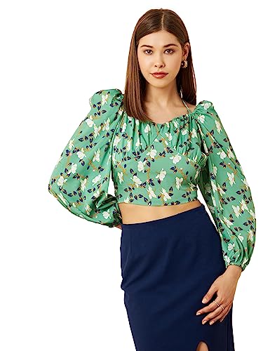 Image of Rare Women's Solid Slim Fit Blouse