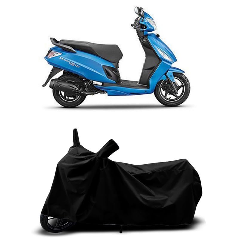 Image of DUFFEL-All Two Wheeler Bike /Scooty Body Cover Used for Hero Maestro Edge 125 BS6 Heat Protectio /Water Resistance /UV-Rays /Birds Dropping /Scratchproof /Dust Proof /Waterproof All Variants [Black]