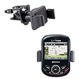 Vent Compact Mini Vehicle Mount Cradle Designed for Pantech Jest 2 - Unique Auto Car Holder Clips into Air Vents