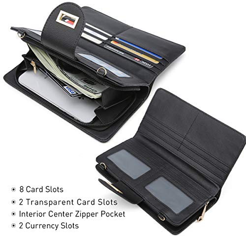 Wallet shoulder bag／ミニポーチ付／ブラック DOD WALLET SHOULDER BAG BOOK BLACK | 商品カテゴリ一覧,宝島社