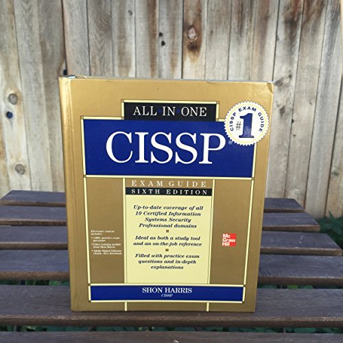 All in One Cissp Exam Guide Sixth Edition 0071781714 Book Cover