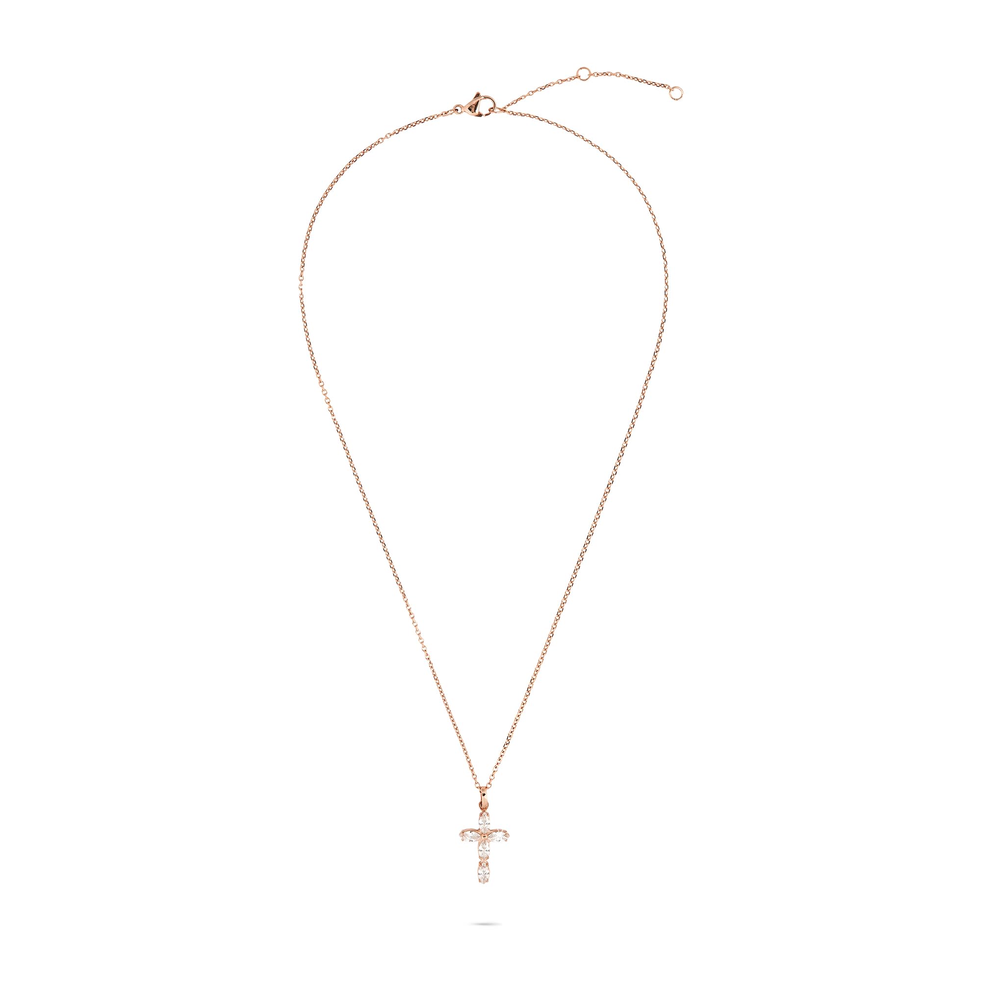 Tamaris Schmuck für Damen, Halsketten aus Edelstahl mit Zirkoniastein, wasserfest, edler & stilvoller Geschenkartikel