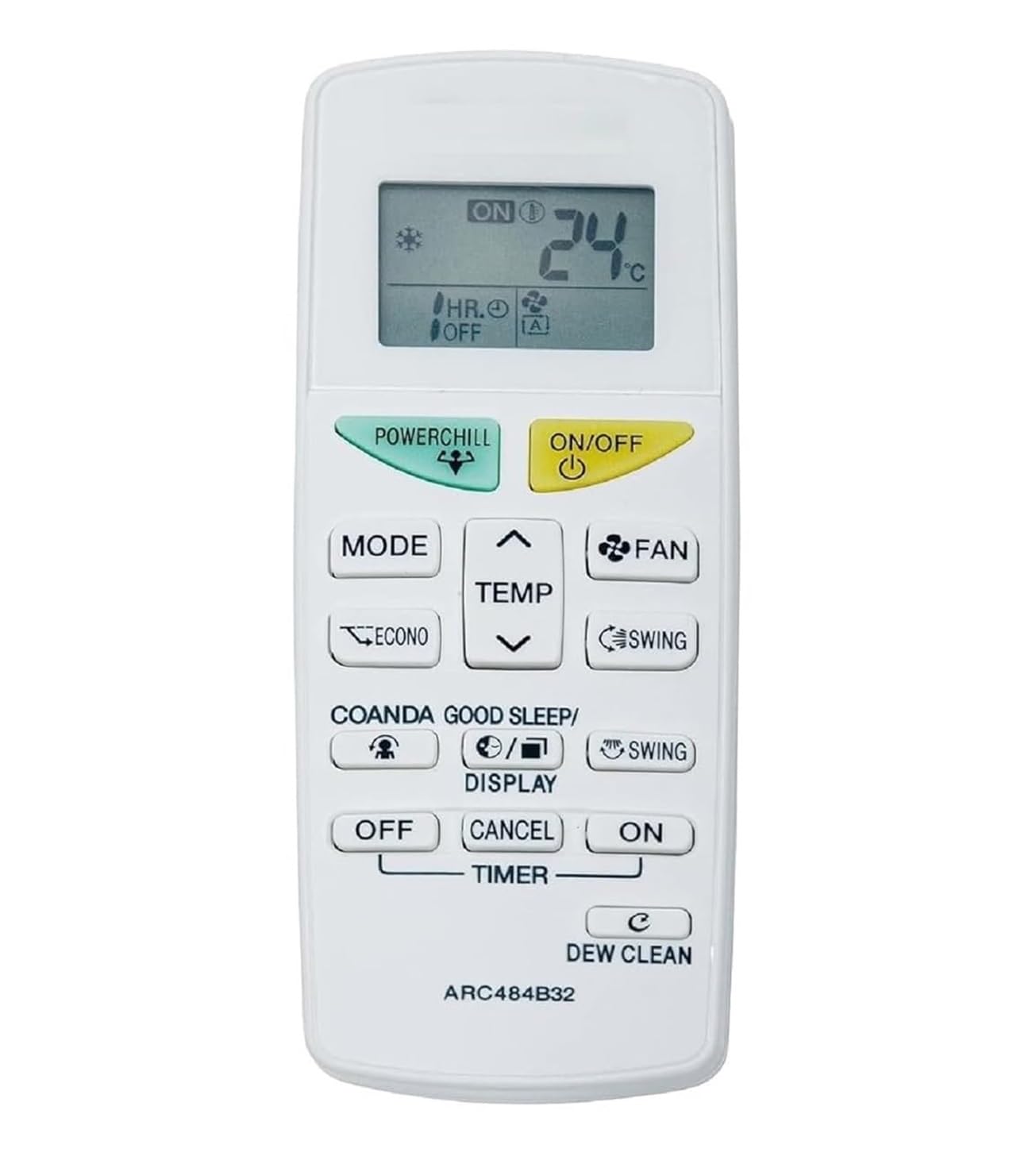 VHM 5 Years Warranty Ac Remote Compatible for Daikin 1.5 Ton 3 Star Inverter Split AC Remote (Dew Clean Technology, Coanda Airflow, 2023 Model, MTKL50U, White) (B0D6KMB2S6) Amazon Price History, Amazon Price Tracker