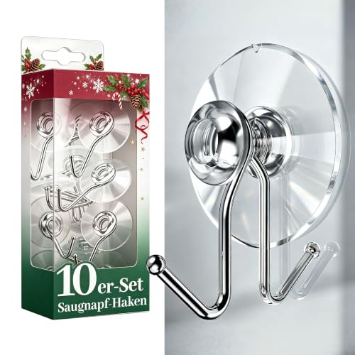 Menz Saugnapf Haken 10er Set, Ø35mm – Ansicht 1