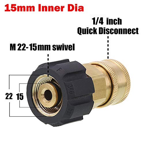 Set Adattatore Lavatrice A Pressione Rapido E Senza Problemi M22 - Foto 4