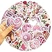 100pcs Vintage Pink Girls Stickers Coquette Pink Aesthetic Stickers for Water Bottles,Laptop Scrapbook Waterproof Computer Phone Guitar Aesthetic Decals