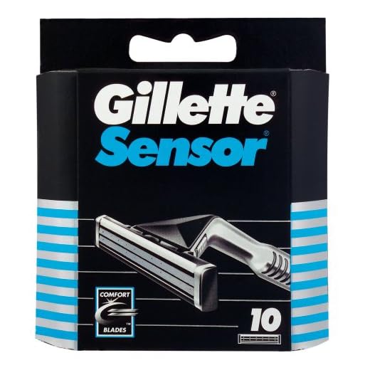 Gillette Sensor Refill Razor Blade Cartridges - 10 Pack