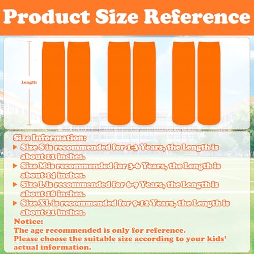 Image of Sarfel Toddler Soccer Socks Kids Soccer Socks Youth Soccer Socks Kids Baseball Socks Girls Softball Socks Boys Football Socks