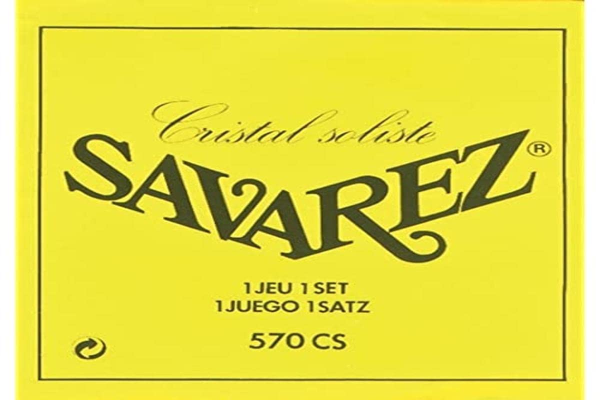 Cordes Guitare Classique Savarez 570CS - Tension Forte - Fabriqué En France