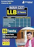 MAH CET LLB 3 Years Exam Prep Book 2024 - 8 Full Length Mock Tests and 8 Sectional Tests (1500...