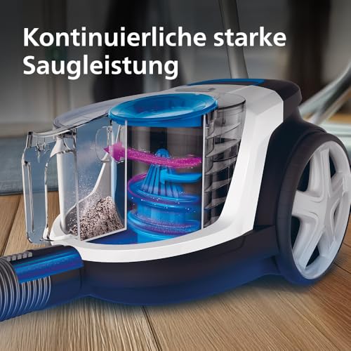 Philips PowerPro Compact Beutelloser Staubsauger