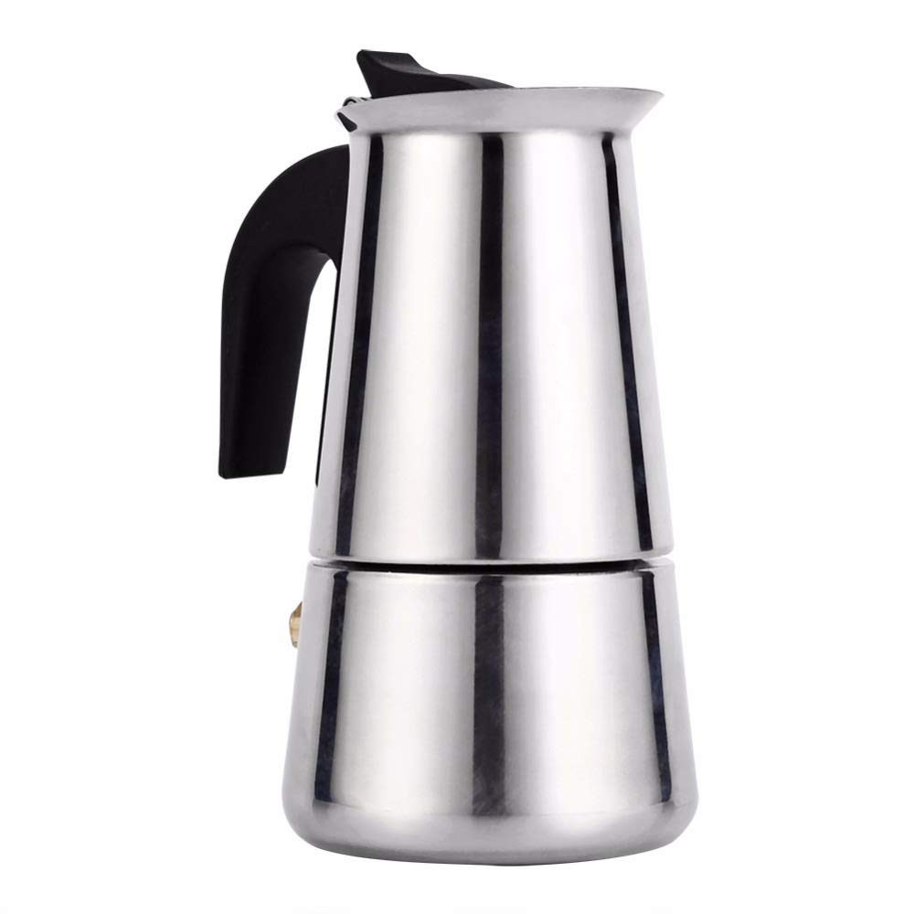 CUNTO Macchina per il caffè Moka Espresso Caffettiera Pentola Piano cottura Utensile Filtro Caffettiera Latte Piano Cottura Filtro Macchina per il caffè Caffettiera Caffettiera Elettrodomestici