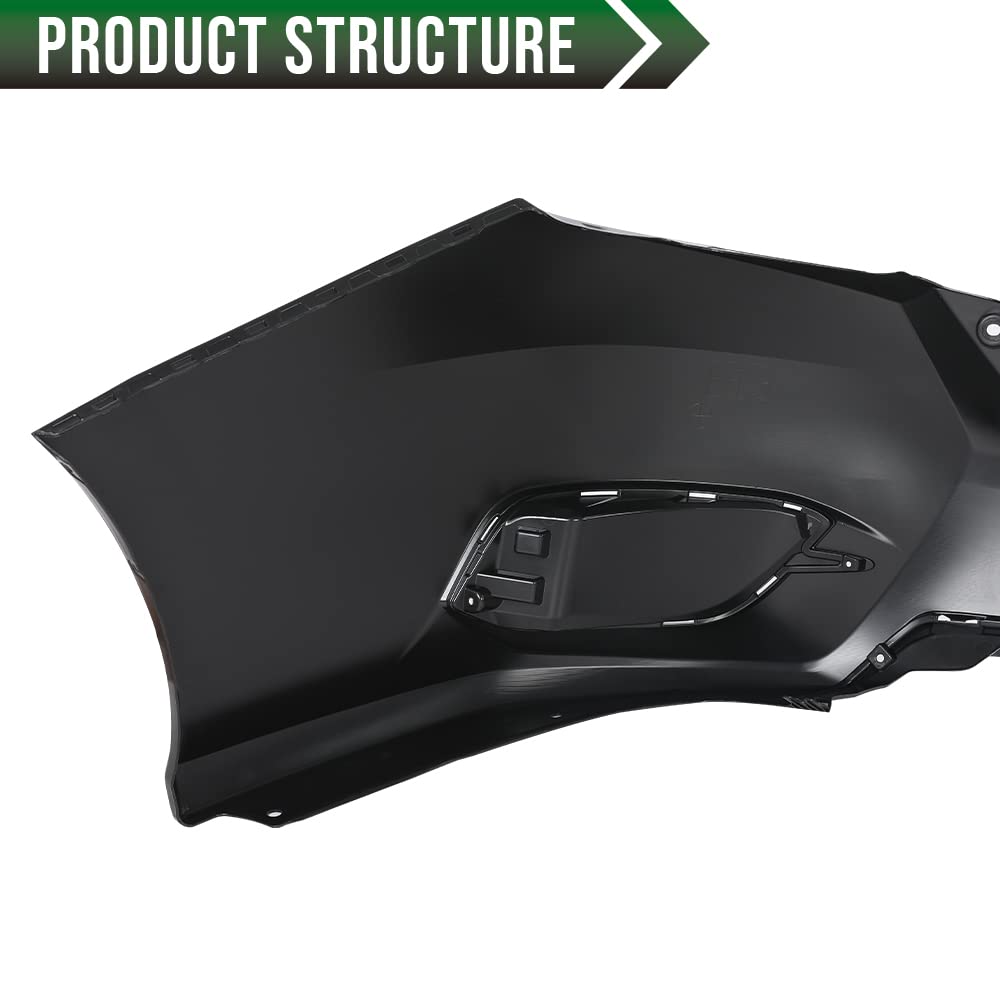 Amazon.com: GRAND ORANGE Rear Bumper Cover Fit Honda Civic Sedan
