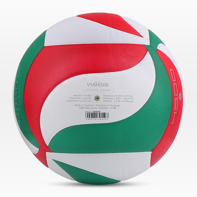 Image of Soft Rubber Lightweight Volleyball for Indoor Training Game Competition, Gym, Outdoor Beach Play, Gift for Kids,Fit for Beginner, Teenager, Adult, 1pcs