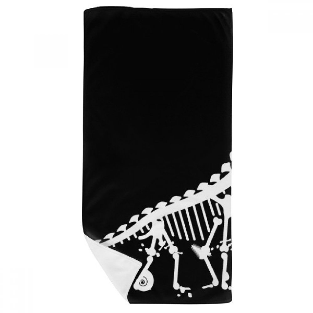 Serviette douce dinosaure 35x70cm pour apaiser la peau sensible des enfants au bain