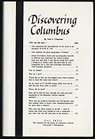 Discovering Columbus 1880820021 Book Cover