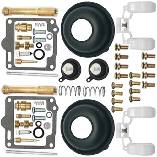 Kit réparation carburateur XV750 Virago 1988-1998 avec diaphragme piston flotteur style B