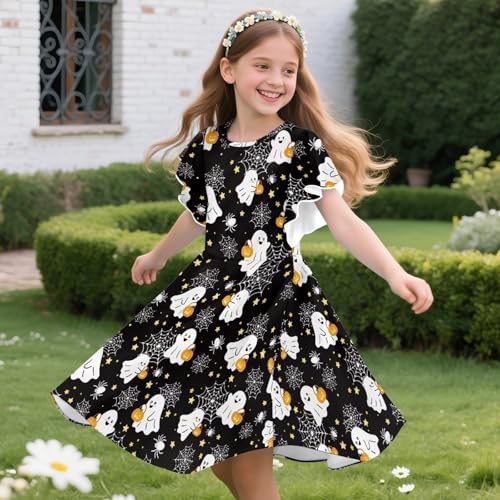 Puletasi Polynesian Print 2025 Girls Short Sleeve Ruffle Dress Hawaiian Kids Clothes Casual4
