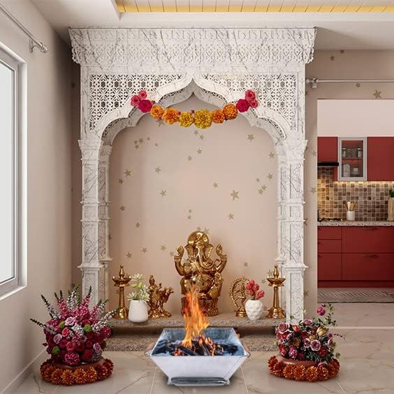 Image of Handmade Heavy Quality Iron havan kund Perfect for Home puja (11 Inch)