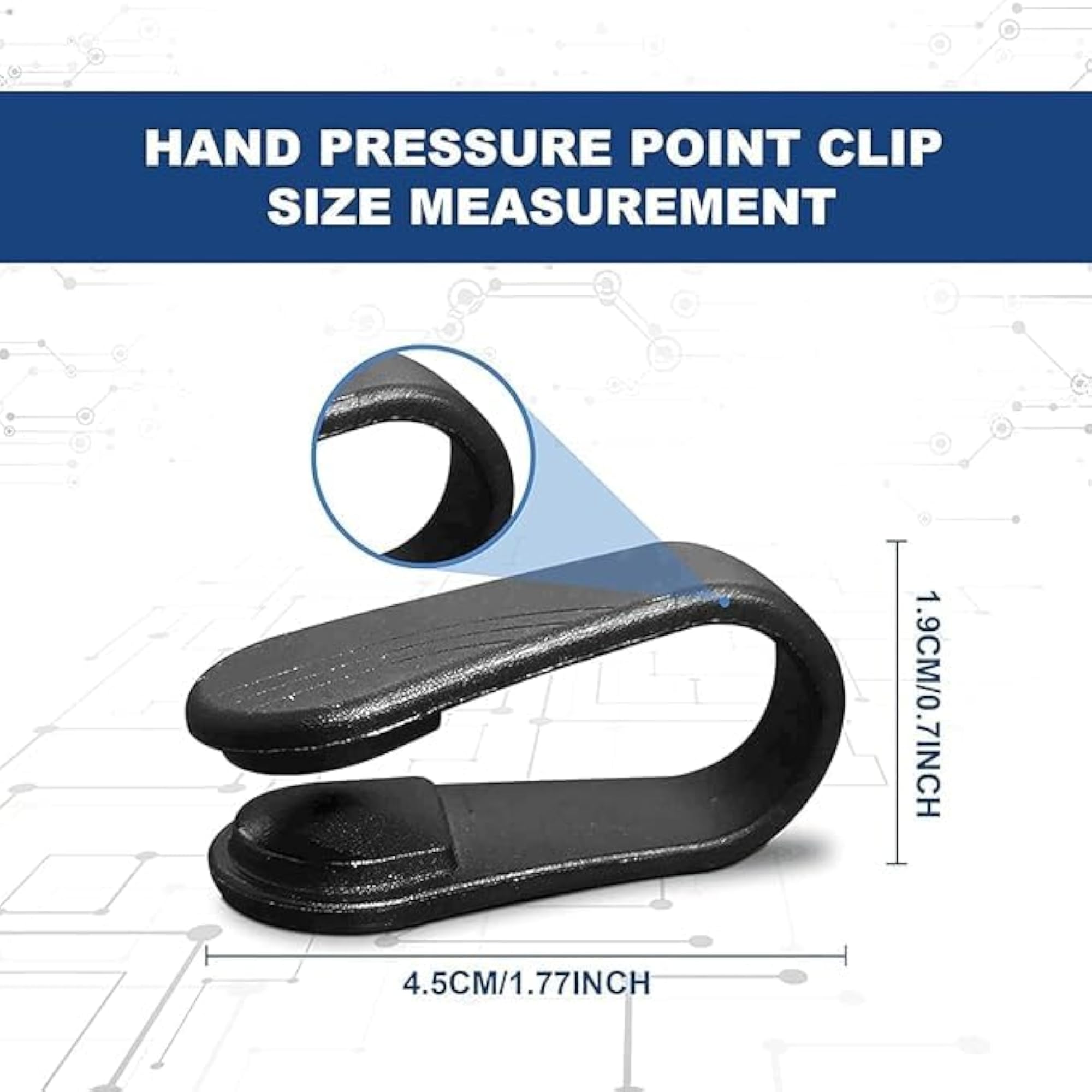 TakshHaven Acupressure Point Clip, Pack of 2