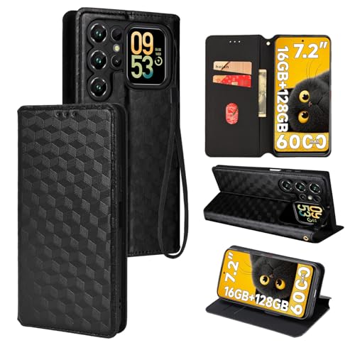 OUKITEL C68 PLUS 5G �p �Ή� �P�[�X �蒠�^ �X�}�z�P�[�X �J�[�h���[ �X�^���h�@�\ �T�C�h�}�O�l�b�g�yHUKWIMO�z �S�ʕی� �Ռ��z�� ���u���@�\ ����w��h�~ ����PU���U�[ �C�菝�h�~ OUKITEL C68 PLUS 5G 