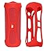 Alltravel Protective case for JBL FLIP4 Waterproof Portable Bluetooth Speaker, Tailor Made Portable Sound Through Design, Easy to go Super Strong Carabiner (Teal)