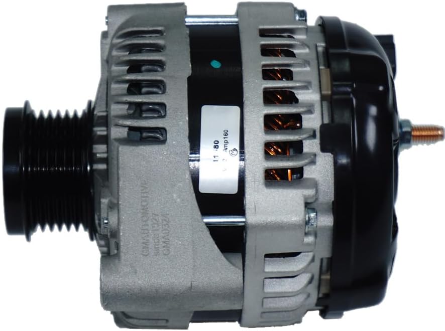 Alternator 11570 Compatible with Chrysler 200 V6 Town & Country,Dodge Avenger Journey Grand Caravan V6,Ram C/V V6,Routan V6, Replace 421000-0770