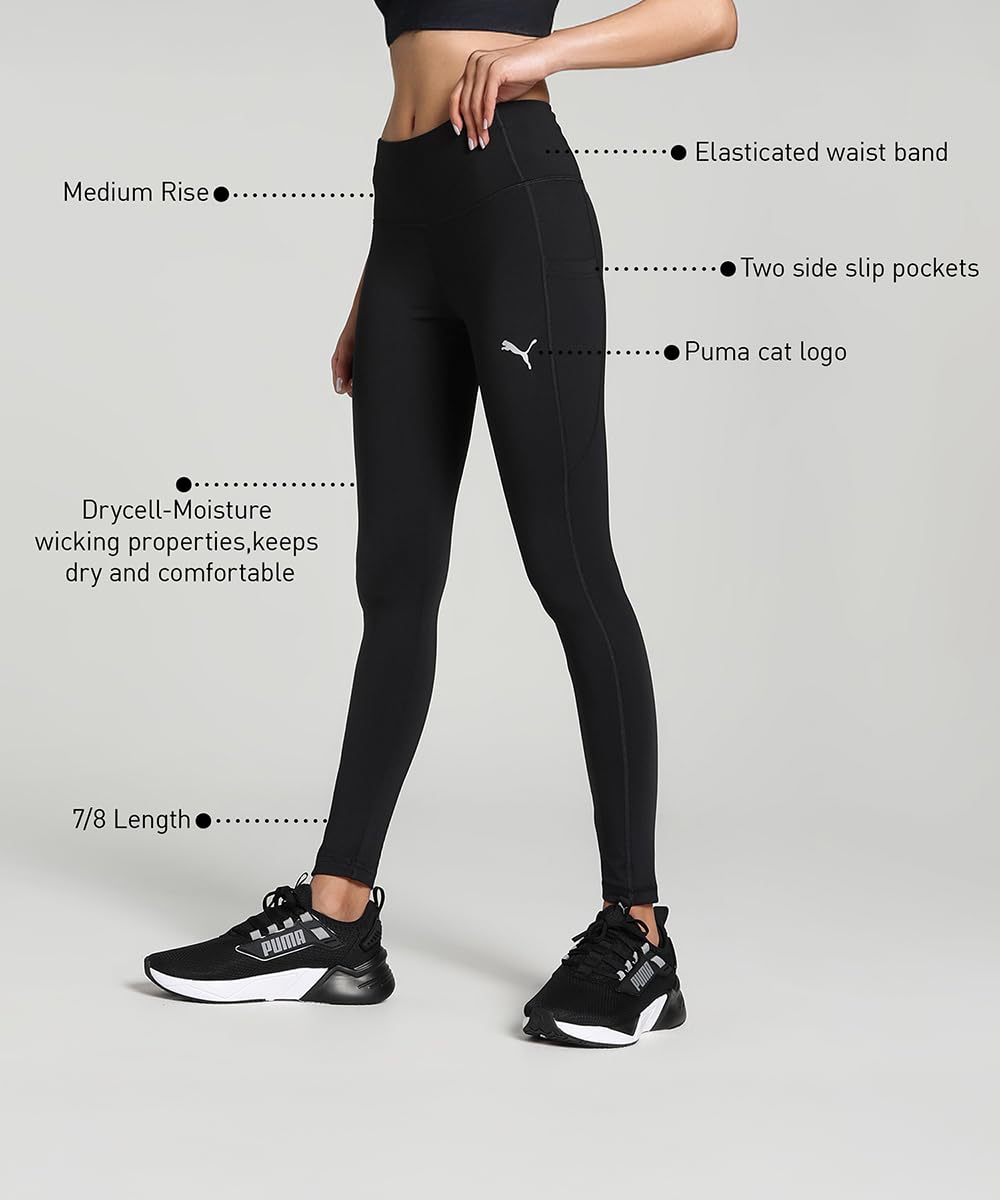 Puma Damen Skinny Fit High Rise Hose
