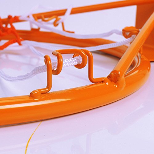 Kids Basketball Hoop, Dream Travel 2PCS Basketball Rim Goal Wall Mounted Basketball Hoop Indoor Outdoor Hanging Basketball Hoop, 32centimeter/12.6inch(2-Rim, 2-Net, 8-Screws)