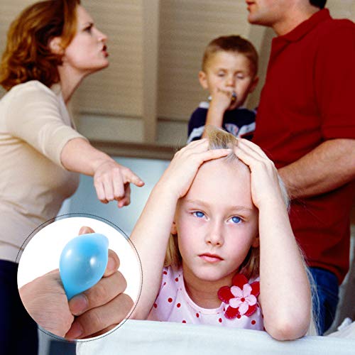 NICEXMAS 4 Pcs Brinquedos de Bola de DescompressÃ£o para Estresse Bolas de Parede Adesiva Fluorescen