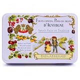 Cruzilles PΓ’tes de Fruits Assorted French Fruit Jellies in Decorative Purple Tin, 7 oz Gourmet Candy Gift Box