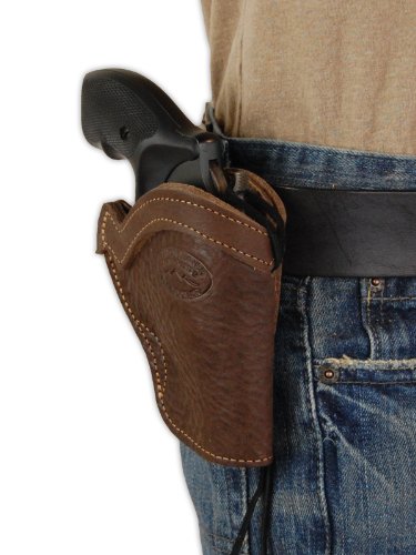 Barsony Brown Leather Western Style Holster For Colt Detective Spl Right #TOP4