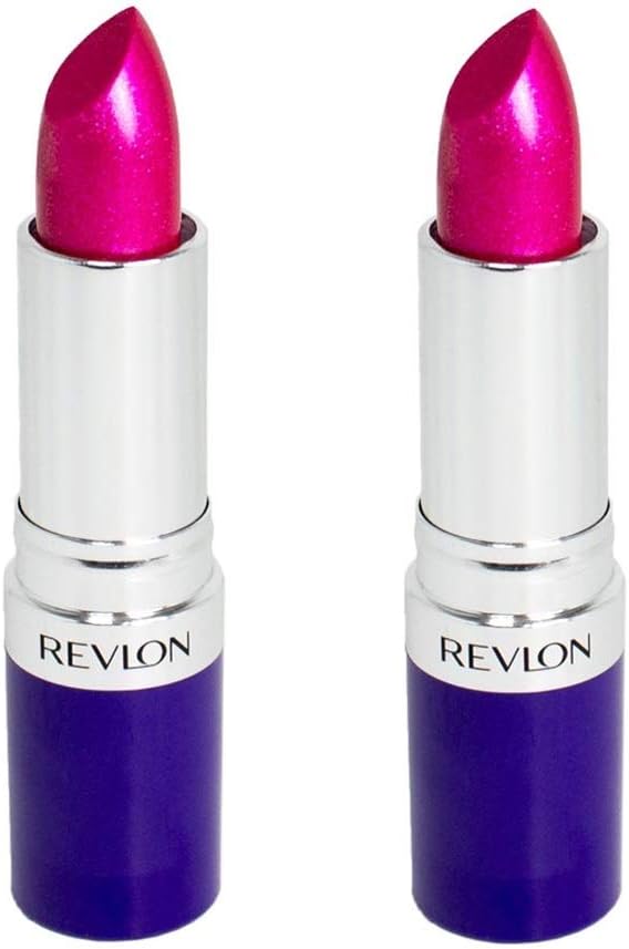REVLON Pack of 2 Lipstick, 100 Watts Pink (111) Beauty