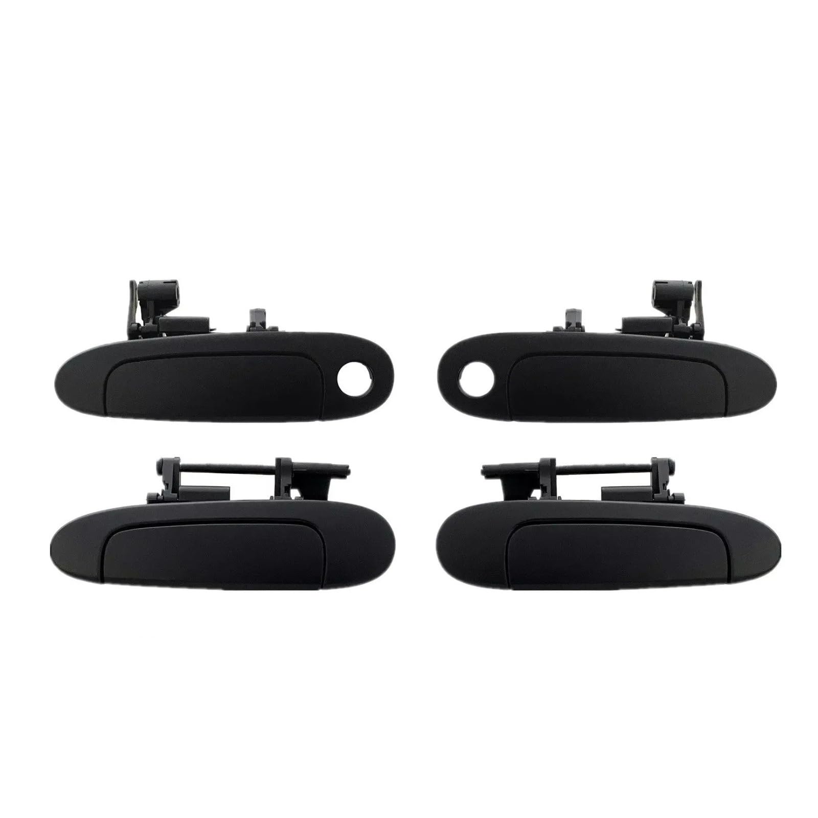 Kedfbts One Color Car Outer Handle Compatible With Toyota For Echo For Platz For Yaris 1999 2000 2001 2002 2003 2004 2005 Exterior Door Handle Front Rear Left Right
