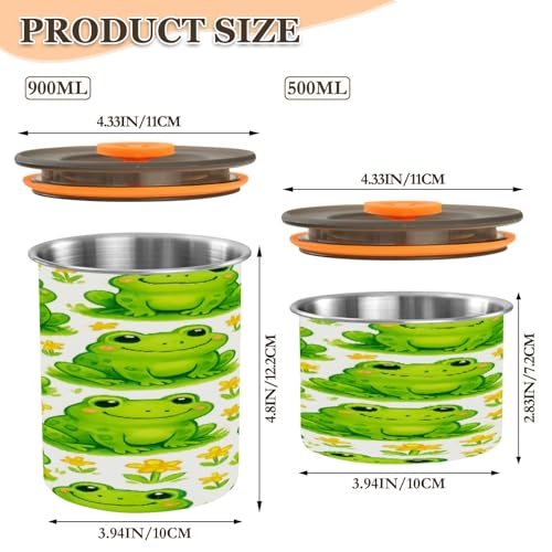 Envase hermético para café de acero inoxidable 17oz miniatura 2