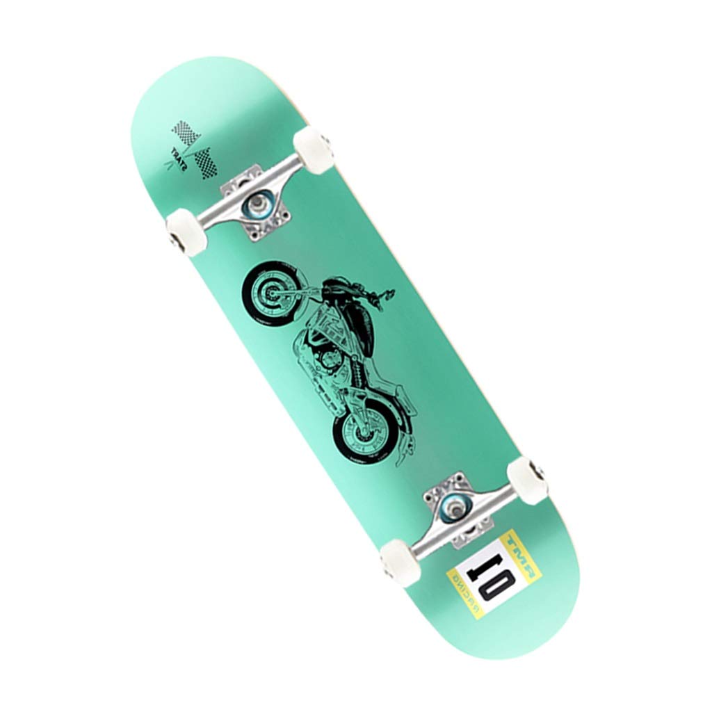 Skateboard 31x8 Pro Cruiser Skateboards Complete Skating Board 7 Layers Maple Decks Longboards Skateboard Cruiser for Teens Adults